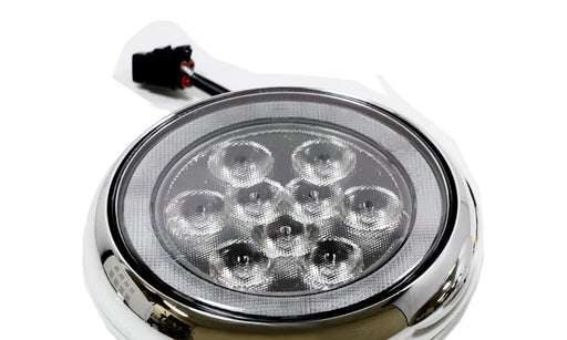 LED Rally Driving Light Halo Ring Daytime Running Lamps For MINI Cooper (Chrome)