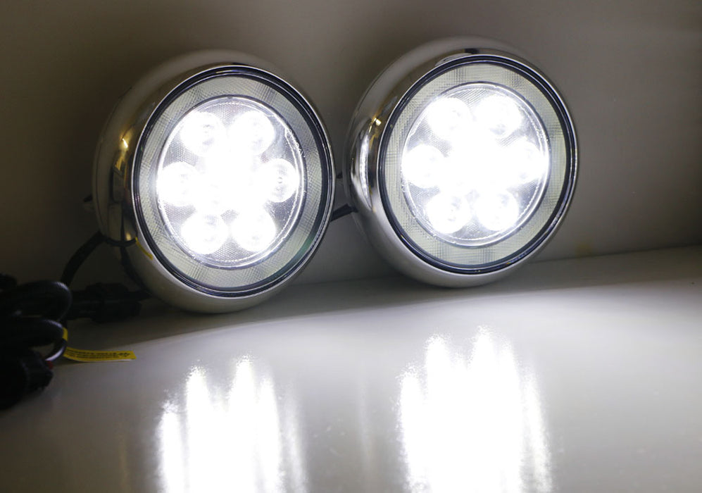 Led Rally Lights LED Rally Driving Light Halo Ring Daytime Running Lamps For MINI Coope ...