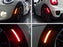 Clear Lens Amber/Red Full LED Side Marker Light For Gen3 MINI Cooper F55 F56 F57