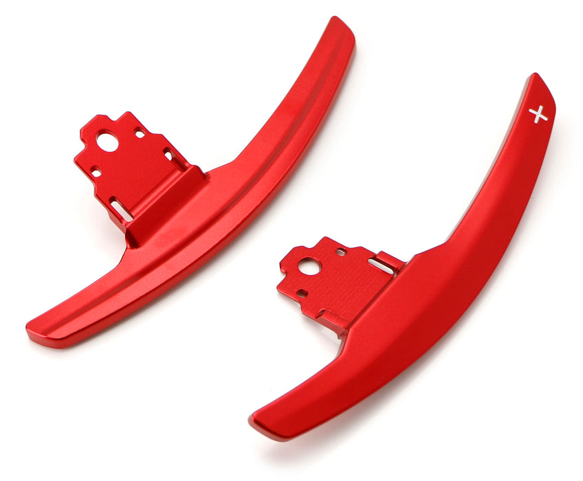Red Large Steering Paddle Shifter Replacements For MINI JCW & S, F54 F55 F56 F60