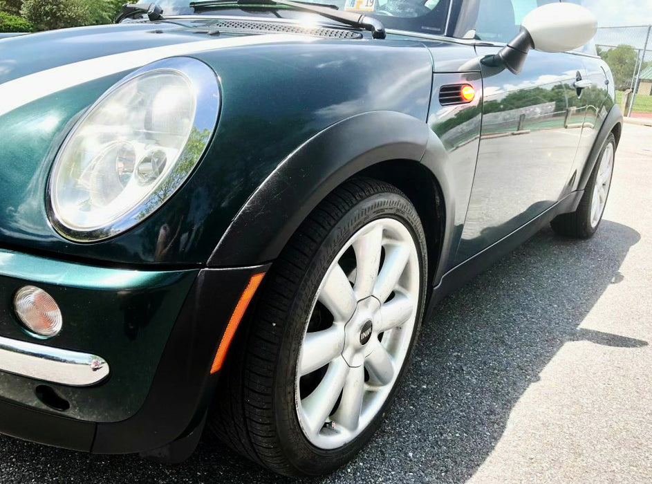 Amber Full LED Front Side Marker Lights For 2002-2006 R50 R52 R53 MINI ...