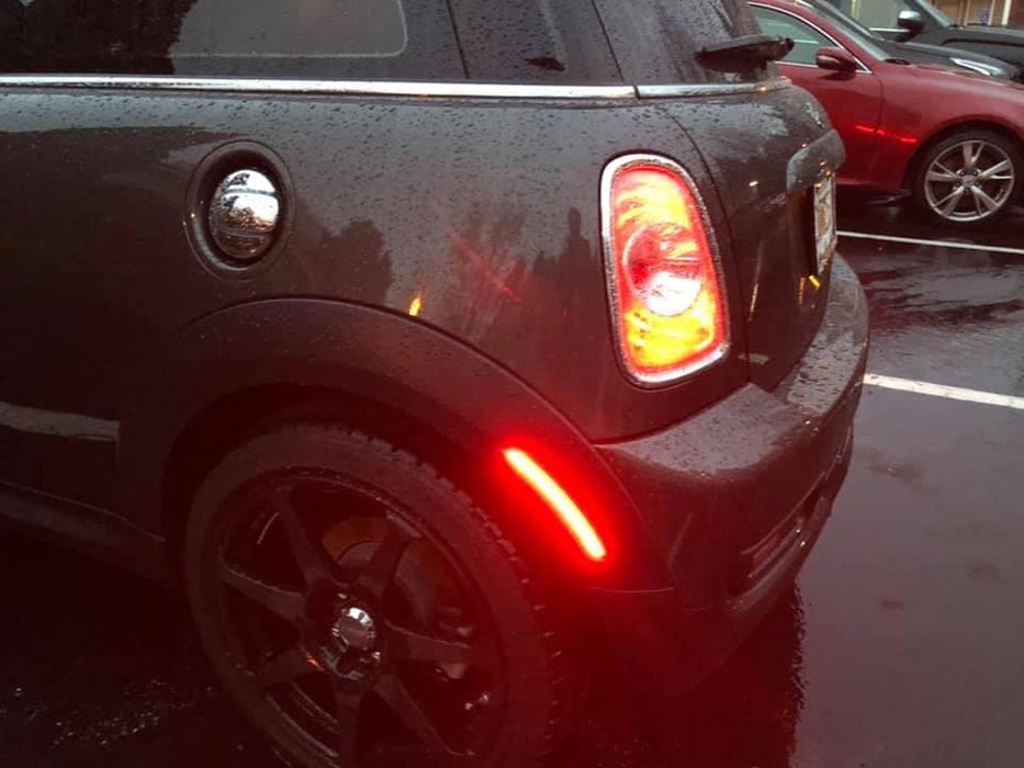 OE-Spec Red Lens Full LED Rear Side Markers For 2007-13/14 MINI Cooper ...