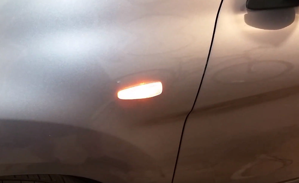 Amber Full LED Front Side Marker Lights For Mitsubishi Lancer Evo X Mirage, etc