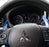 Blue Aluminum SteeringWheel Paddle Shifter Extension For Mitsubishi Lancer Evo X