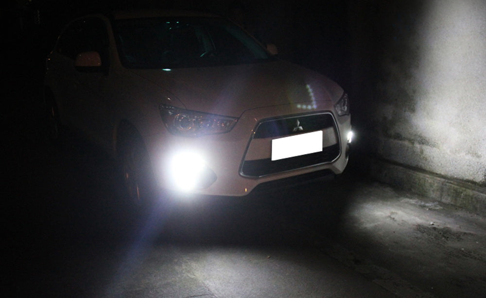 OE-Fit White LED Daytime Running DRL Lights For 13-15 Mitsubishi Outlander Sport