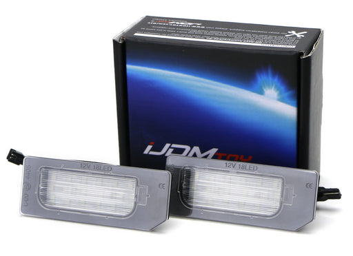 OE-Fit 3W Full White LED License Plate Light Kit For 2010-20 Outlander Sport ASX