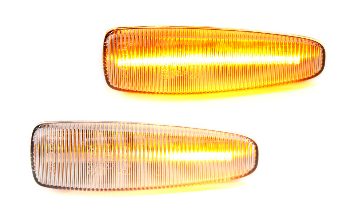 Sequential LED Amber Front Side Marker Lights For Mitsubishi Lancer Evo X Mirage