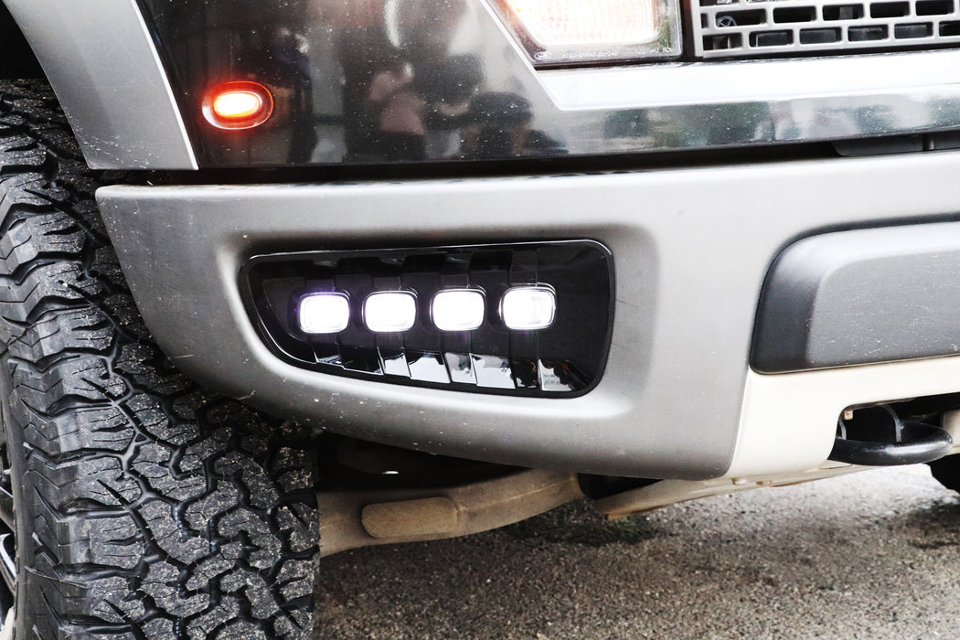 White/Amber Switchback Sequential Blink Full LED Fender Grille Side Marker Light Kit For 2017-2020 Ford Raptor Truck White/Amber Switchback Sequential Blink Full LED Fender Grille Side Marker Light Kit For 2017-2020 Ford Raptor Truck