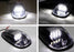 5pc Clear Lens 16-SMD White LED Cab Roof Marker Running Lights For Truck SUV 4x4
