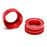 2pc Red Aluminum AC Climate Control Knob Decoration Covers For Toyota 19-up RAV4
