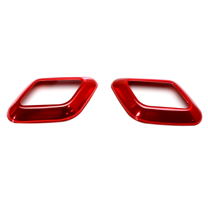 Sports Red Shift Knob Head Handle Cover Trims For Ford 2015-2020 F150 or Raptor
