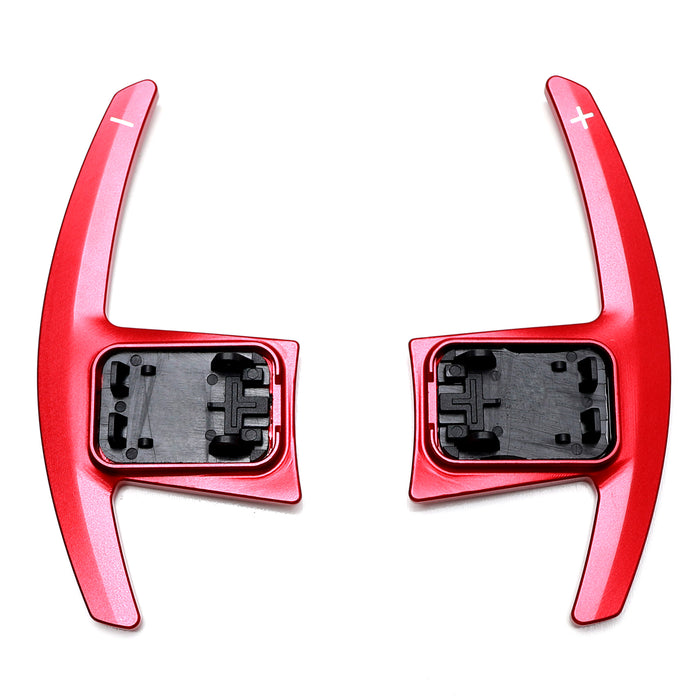 JDM Sports Red Steering Wheel Larger Paddle Shift Replacement For Toyota Supra