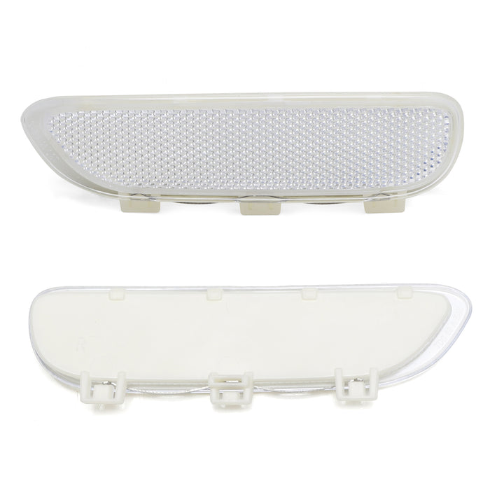 thumbnail image 2 of Clear Lens Front Bumper Side Marker Lights For BMW E46 Coupe (00-03) & M3 (01-06) 2 of 6