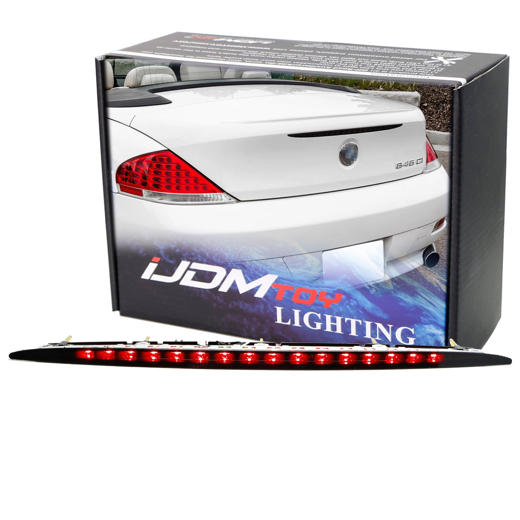 OE-Spec Smoked Lens LED Trunk Third Brake Lamp For BMW E64 6 Series Co —  iJDMTOY.com