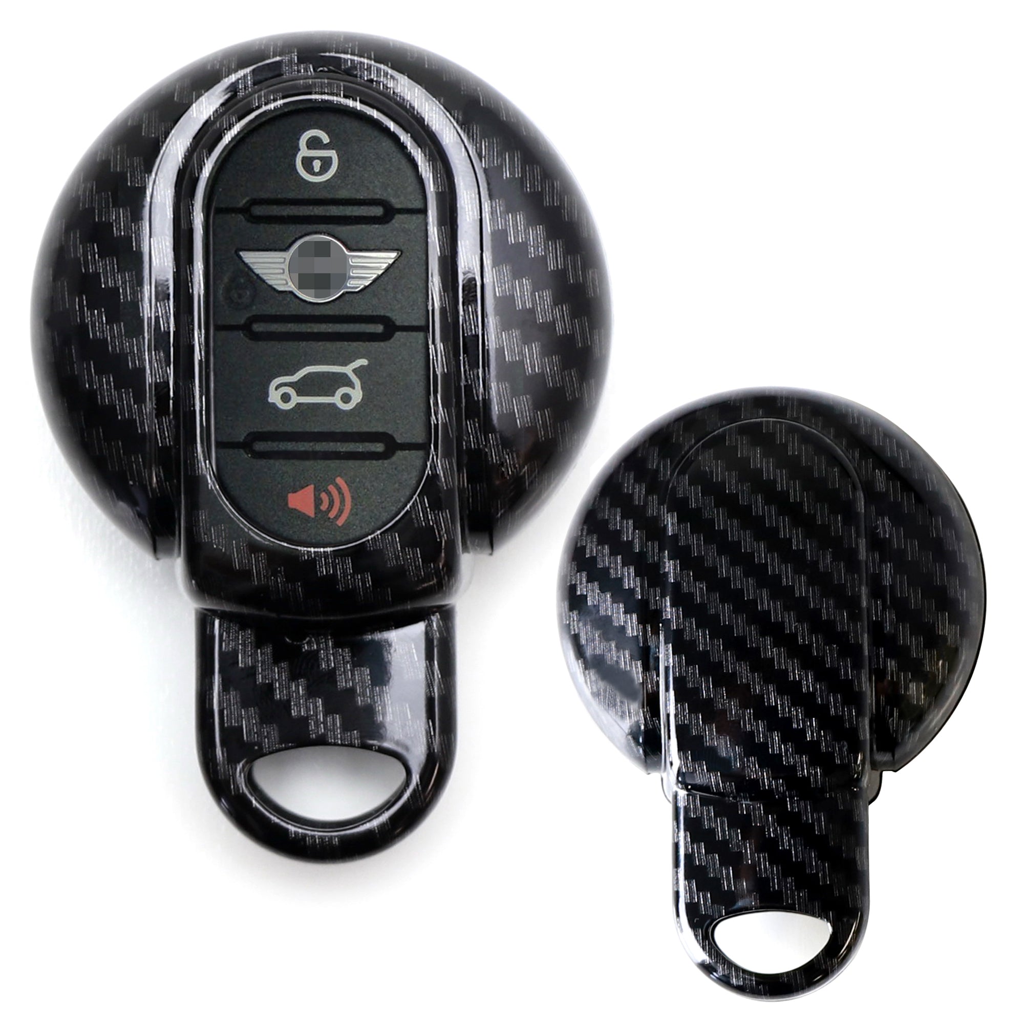 Slim Size U-Shape Ray Color Stripes Pattern Style Key Fob Shell For Mini Cooper 3rd Gen F55 F56 F57 F54 F60 Smart Key Fob Slim Size U-Shape Ray Color Stripes Pattern Style Key Fob Shell For Mini Cooper 3rd Gen F55 F56 F57 F54 F60 Smart Key Fob