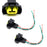 OE-Spec 2-Pin H11 H8 Female Headlight, Fog Light Socket w/ Pigtails For Nissan