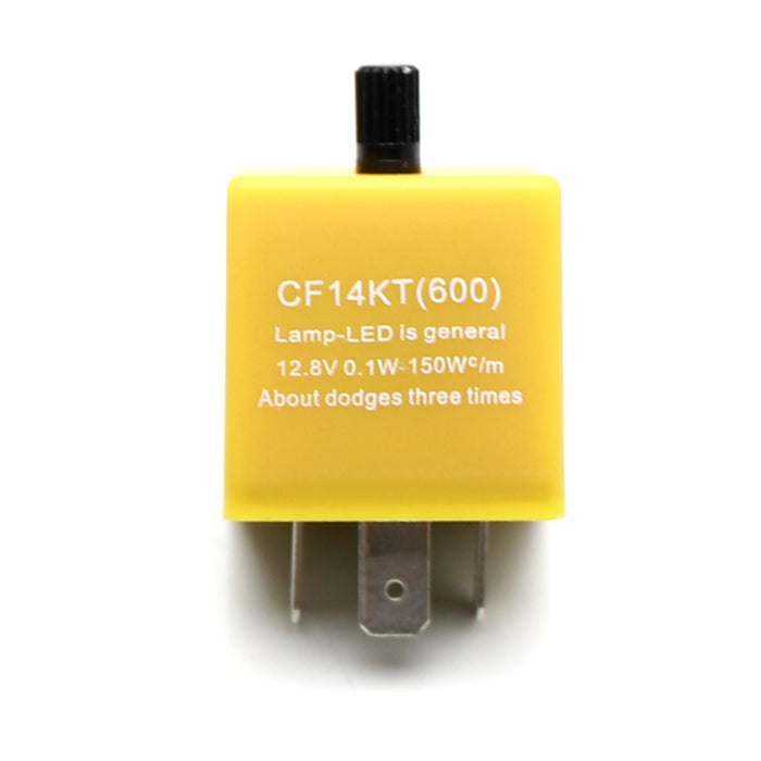 3Pin -/+ CF14 EP35 Speed Adjustable Strobe/Flash LED Flasher For LED Turn Signal