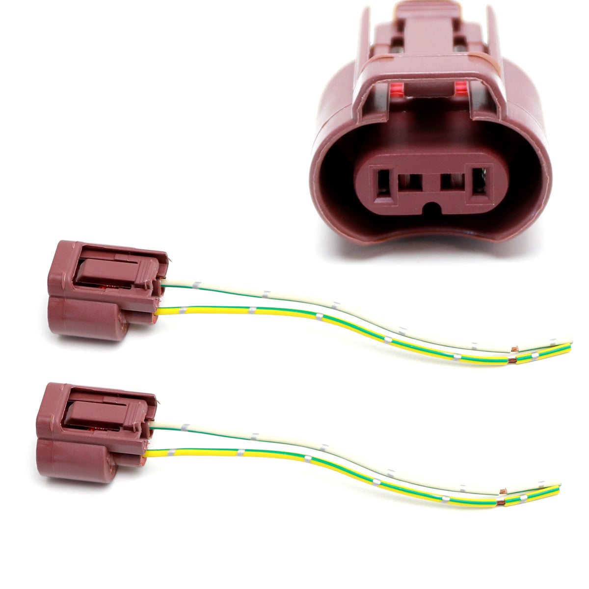 OE-Spec 2-Pin 9006 Female Headlight, Fog Light Socket w/Pigtails For H ...