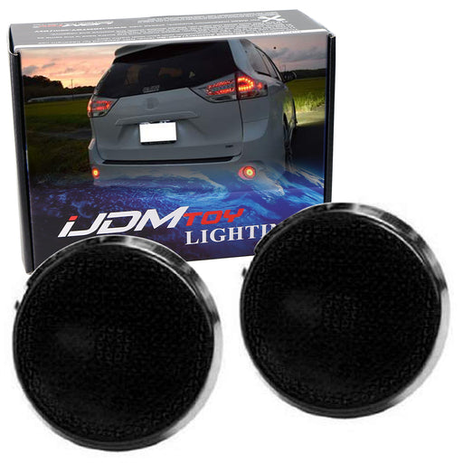 Smoked Lens 21-SMD LED Bumper Reflectors For Toyota Sienna Corolla, Scion xB iQ
