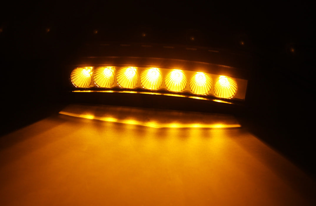 Clear Switchback LED Daytime Running Light/Turn Signal For 03-05 Nissan 350Z
