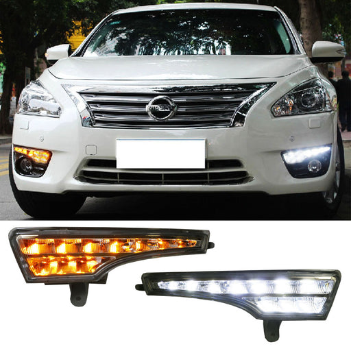 Switchback LED Daytime Running Lights, LED Turn Signal For 2013-15 Nissan Altima