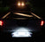 White w/Red LED License Plate Lights For 1st Gen Nissan Xterra Frontier Navara