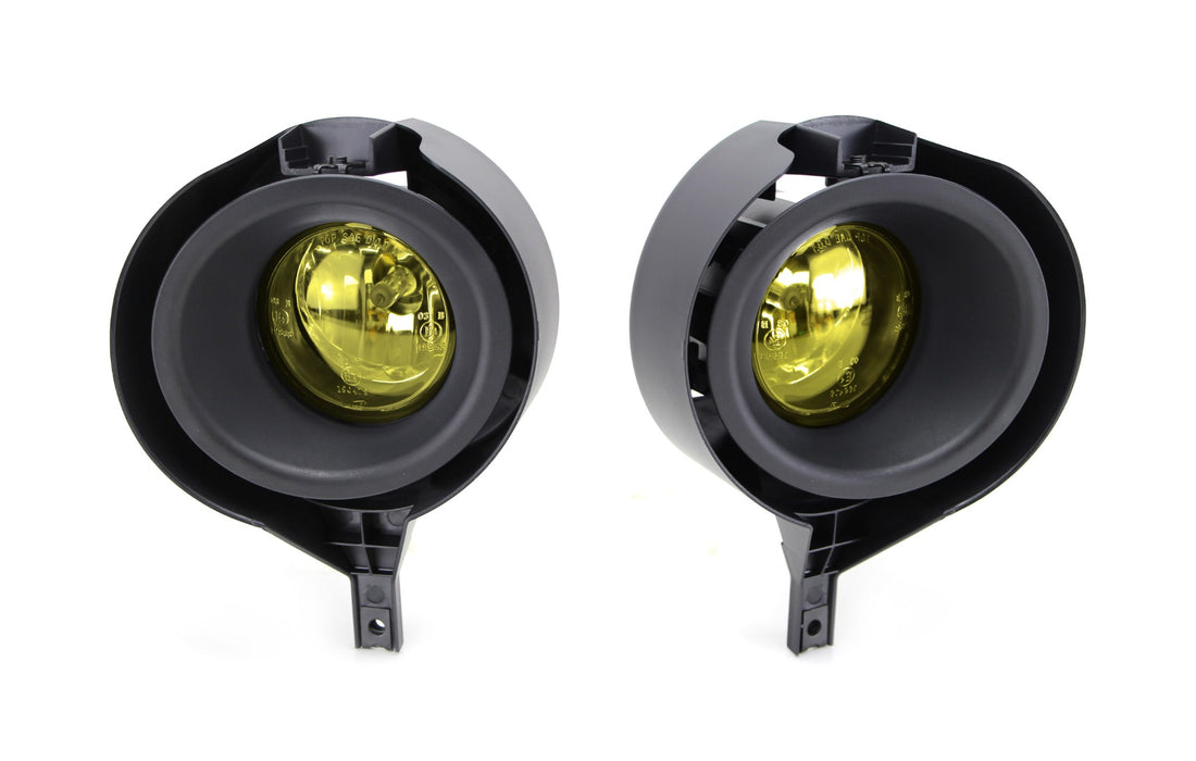 Yellow Lens Fog Lights w/Bulb, Bezel Cover, Wiring For 2005-2020 Nissan Frontier