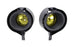 Yellow Lens Fog Lights w/Bulb, Bezel Cover, Wiring For 2005-2020 Nissan Frontier