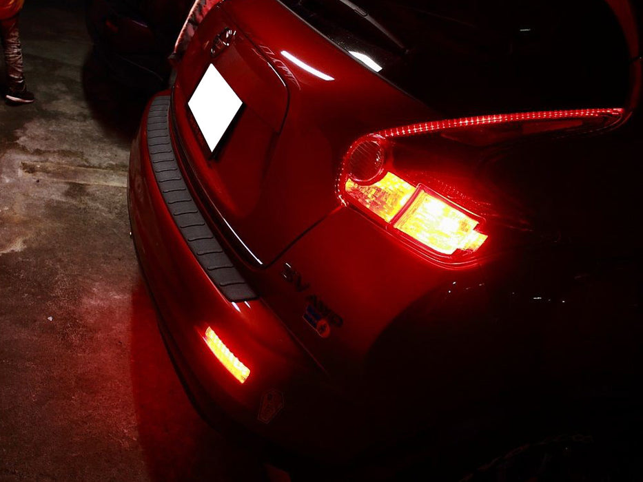 Smoked Lens LED Bumper Reflector Marker Lights For Infiniti FX35 FX50 Nissan