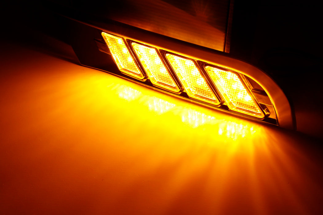 Sequential Dynamic Blink Switchback LED Daytime Running Lights For Nis ...