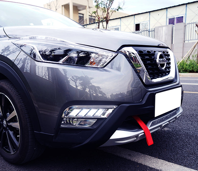 Sequential Dynamic Blink Switchback LED Daytime Running Lights For Nissan Kicks