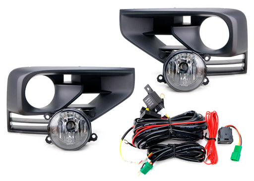 OE-Spec H11 Halogen Bulb Fog Lights w/ Bezels, Wires For 17-20 Nissan Pathfinder