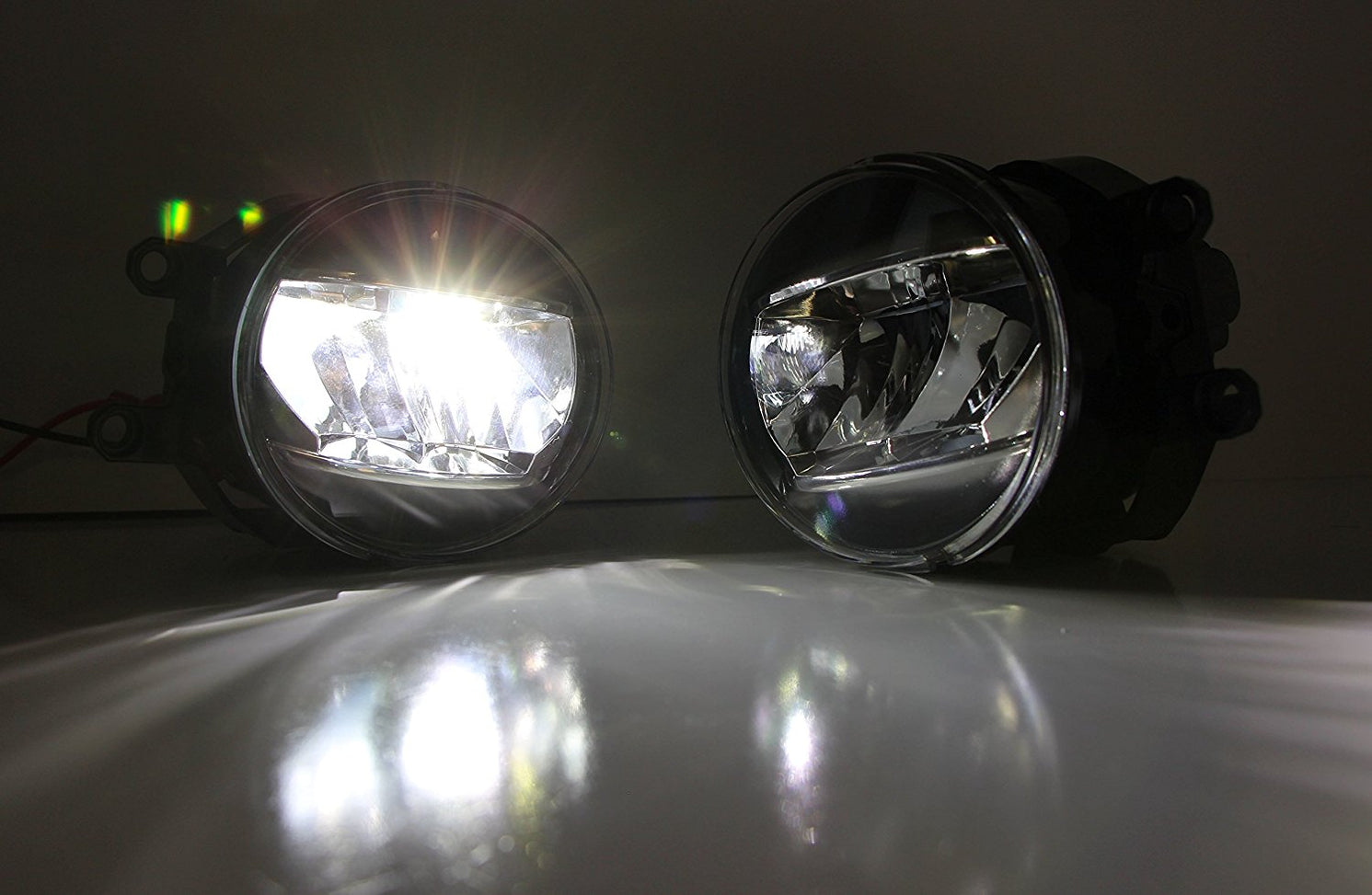 LH RH OE-Spec Xenon White LED Fog Light Kit For Lexus/Toyota Upgrade/R ...