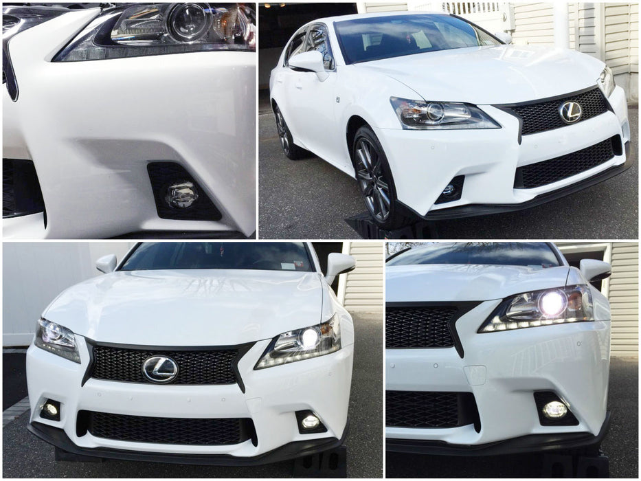 LH RH OE-Spec Xenon White LED Fog Light Kit For Lexus/Toyota Upgrade/Replacement
