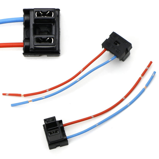 OE H7 Female Adapters Wiring Harness Sockets For Headlights or Fog Lights Use
