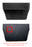 Black Console Side Pocket Organizer, Car Seat Catcher w/ Cup Holder