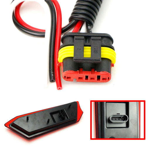 Tail Light In-line Auxiliary Power Plug/Harness For Polaris RZR 900 1000 XP Turb