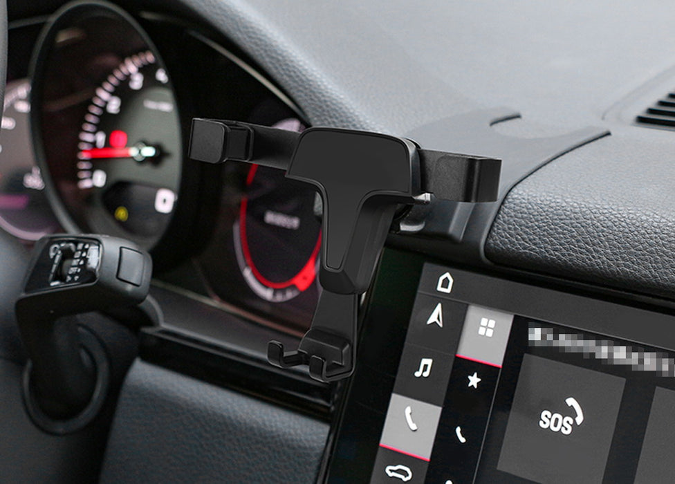 Smartphone Gravity Holder w/Exact Fit Dash Mount For 19-up Gen3 Porsche Cayenne