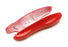 Red Plastic Key Fob Side Shell Cover For 17-up Porsche Panamera & 19-up Cayenne
