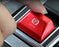 Red Hand Brake Release Button Decoration Cover Trim For Porsche Panamera Cayenne