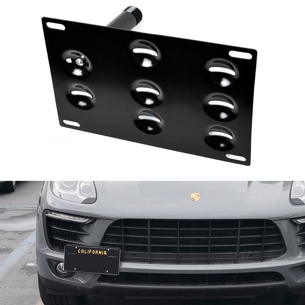 Nissan No Drill Front Bumper Tow Hook License Plate Mount Bracket – EOS  Plates