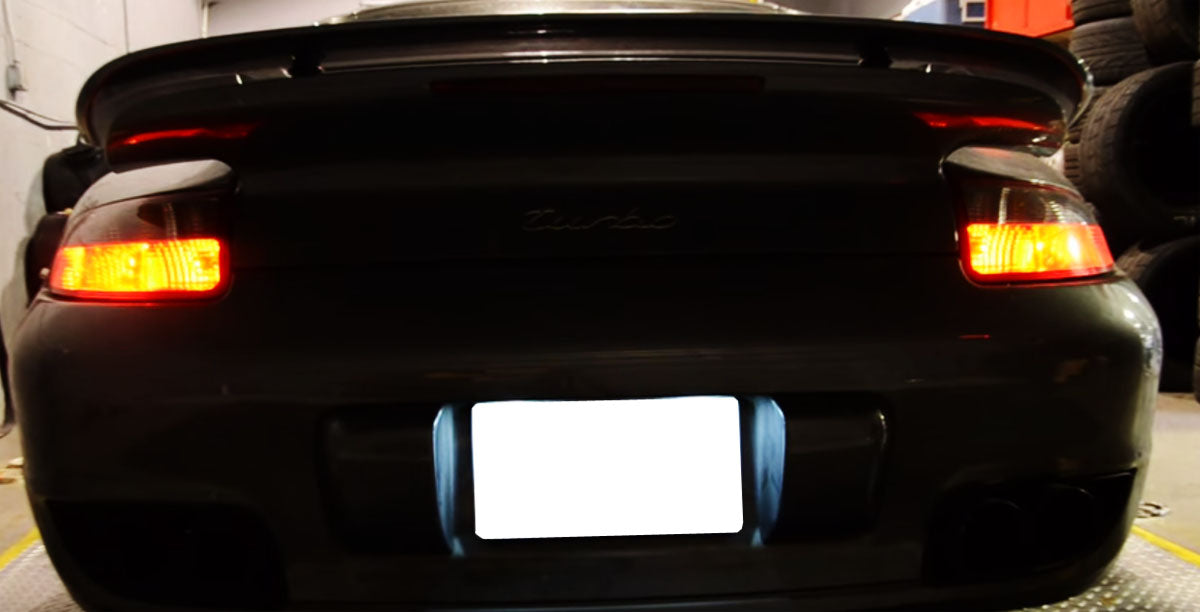 LED License Plate Light – For Porsche 911 Carrera 964, 968, 986, 993, 996, Boxster