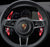 Red Steering Wheel Paddle Shifter Extension Covers For Porsche Cayenne Macan 911