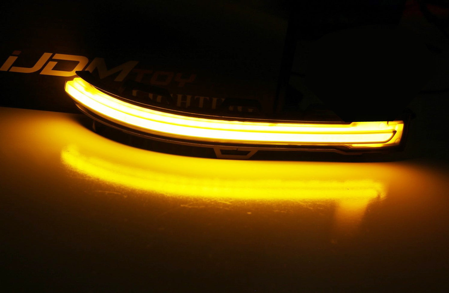 Sequential Blink LED Side Mirror Turn Signal Light Strip For 1422 Por