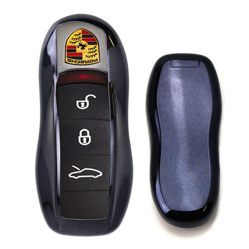 Black TPU Key Fob Cover Case For Porsche Cayenne Panamera Macan 718  Cayman 911