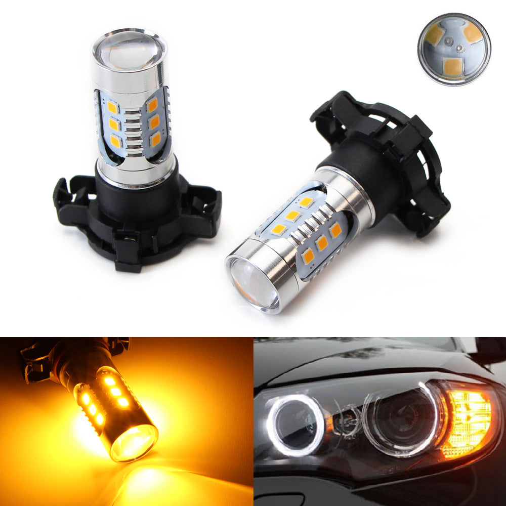 iJDMTOY 24-SMD Error Free LED License Plate Light Lamps For BMW 1 2 3 4 5  Series X3 X4 X5 X6 