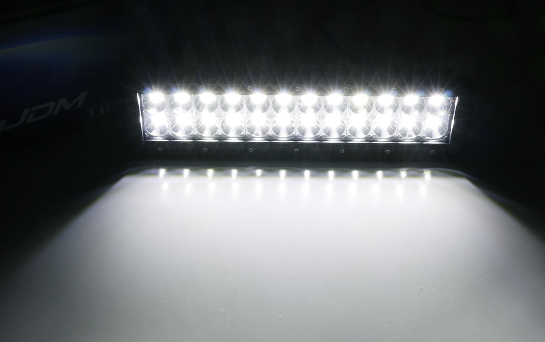 Lower Grille Hide 72W LED Light Bar Kit w/Bracket, Relay For Ford 2021-up Raptor