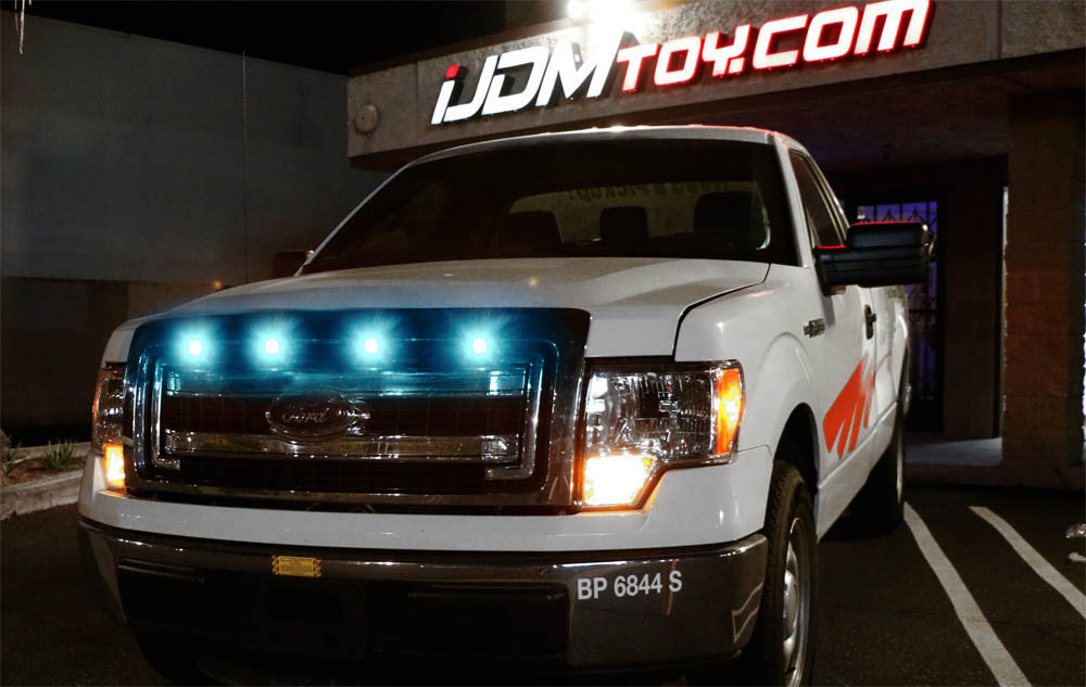 Ford SVT Raptor Style LED Grille Lighting Kit, Universal Fit Truck SUV ...