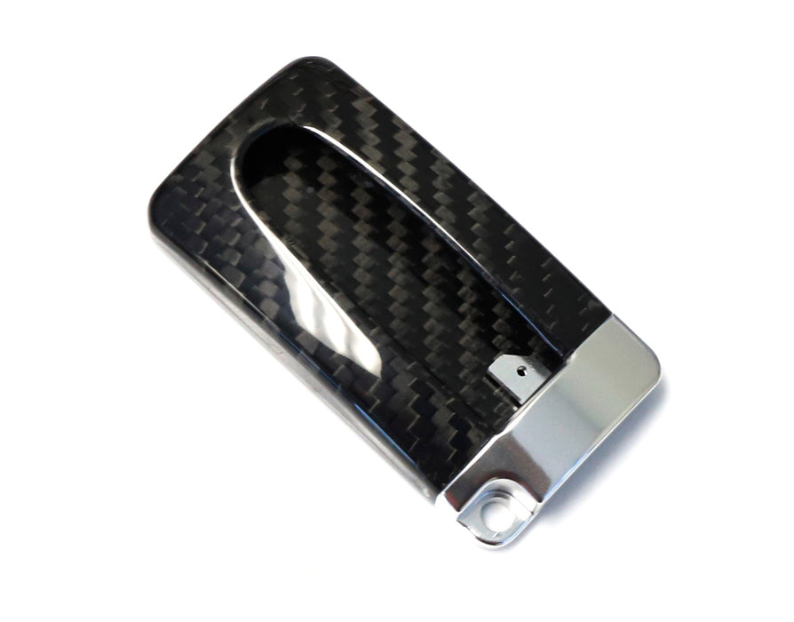 Carbon Fiber GTR Style Key Fob Cover Case For Nissan or Infiniti Oval Remote