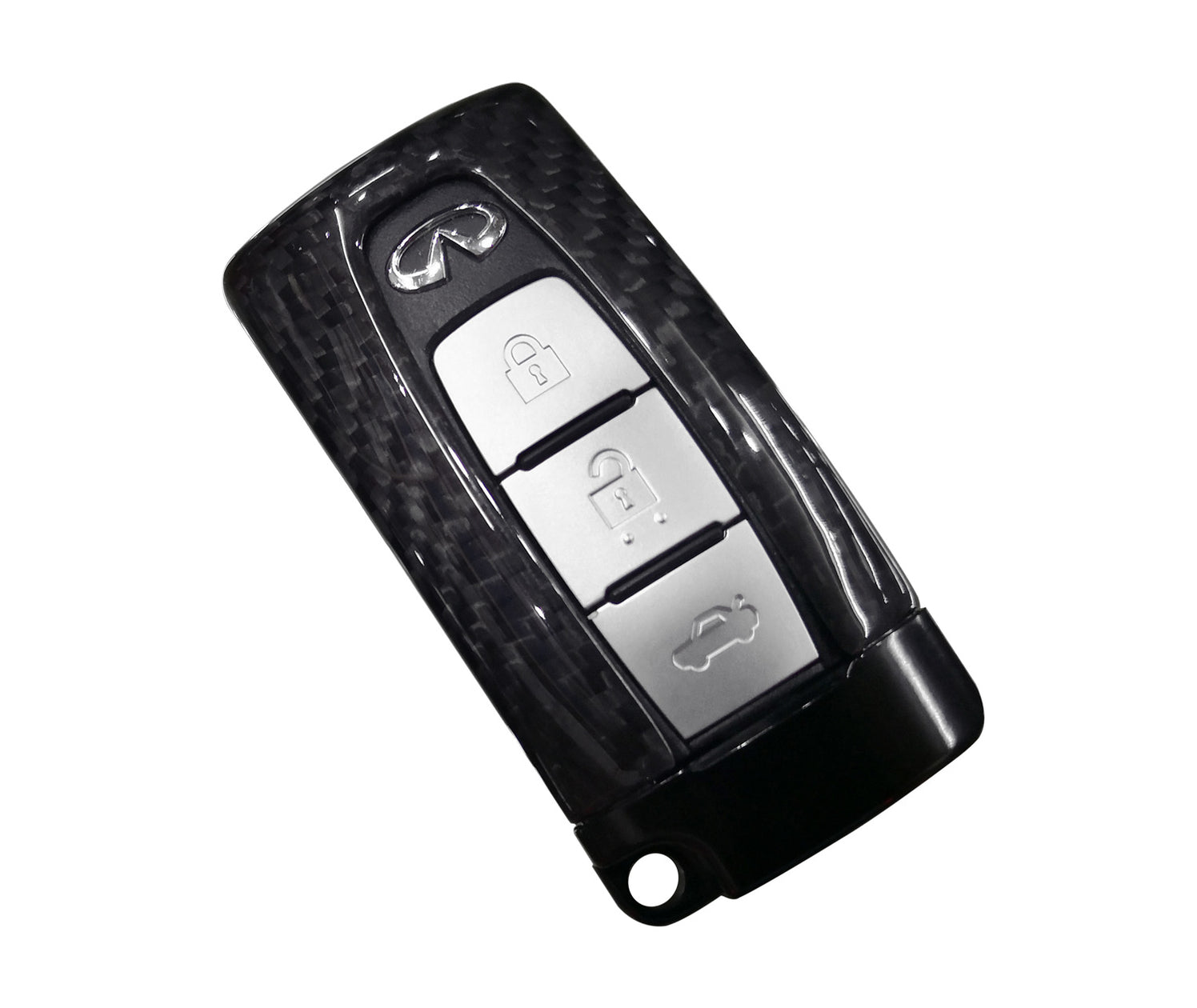Carbon Fiber GTR Style Key Fob Cover Case For Nissan or Infiniti Oval ...
